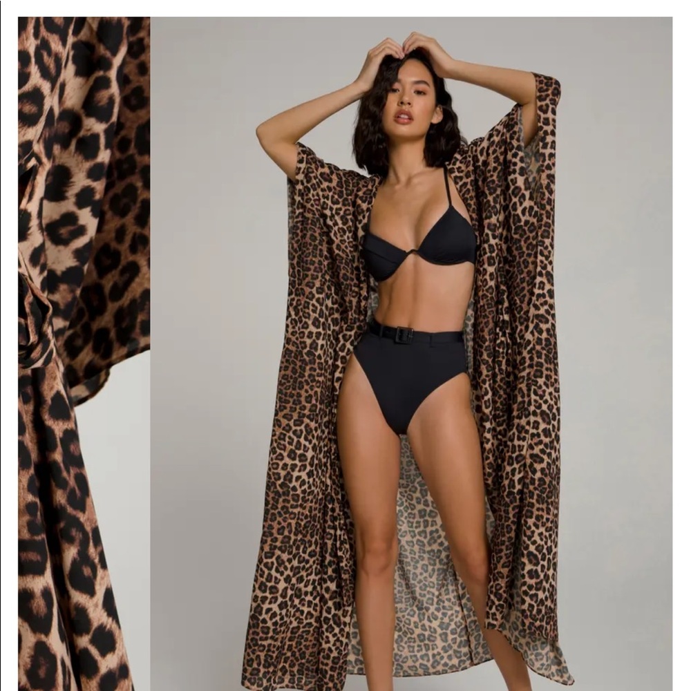Good American leopard cover up size 5-8